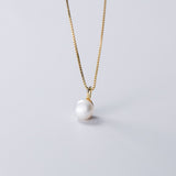 Delicate Pearl pendant Necklace nz