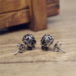 Demonic Skull Earrings Silver nz