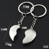 Detachable Heart Keyring nz