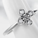 Diamond clover ring nz