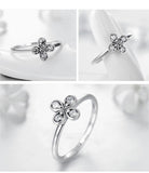 Diamond clover ring nz