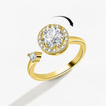 Diamond fidget ring nz