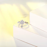 Diamond flower ring nz