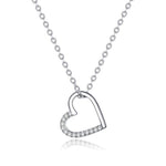 Diamond heart necklace nz