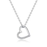 Diamond heart necklace nz