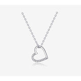 Diamond heart necklace nz