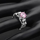 Diamond skull ring nz
