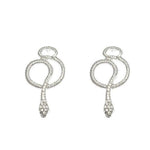 Diamond snake earrings nz