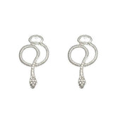 Diamond snake earrings nz