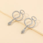 Diamond snake earrings nz