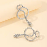 Diamond snake earrings nz