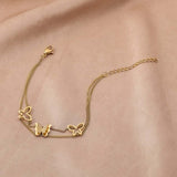 Double butterfly bracelet nz