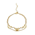 Double butterfly bracelet nz