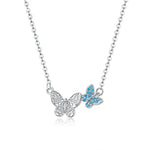 Double butterfly necklace nz