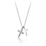 Double cross necklace nz