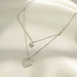 Double Heart Necklace nz