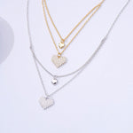 Double Heart Necklace nz