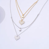 Double Heart Necklace nz