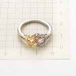 Double heart ring nz
