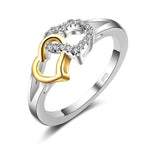 Double heart ring nz