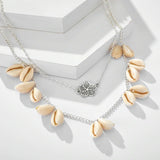 Double shell necklace nz