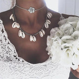Double shell necklace nz