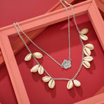 Double shell necklace nz