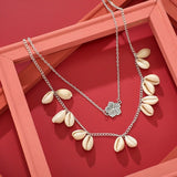 Double shell necklace nz