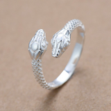 Double snake ring nz