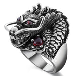 Dragon head ring 54.5 mm nz