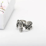 Dragon ring with Cubic Zirconia nz
