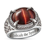 Dragon scale ring 54.5 mm nz