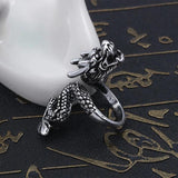 Dragon shaped ring nz