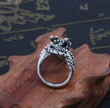 Dragon shaped ring nz