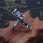 Dragon shaped ring nz