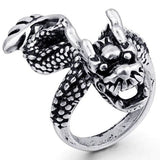 Dragon shaped ring nz