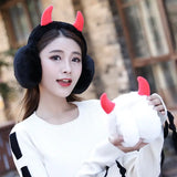 Ear warmers with small horns nz