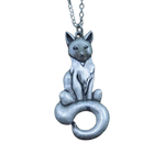 Eco friendly Silver fox necklace Antique silver nz