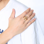 Egyptian cross ring nz