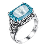 Elegant aquamarine ring nz