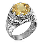 Elegant Citrine ring nz