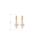 Elegant cross earrings nz