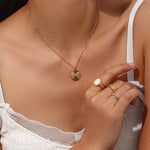 Elegant gold sun necklace nz
