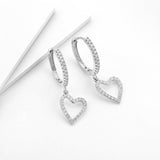 Elegant heart earrings nz