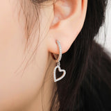 Elegant heart earrings nz