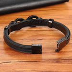 Elegant Infinity leather bracelet nz