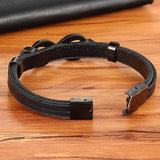 Elegant Infinity leather bracelet nz