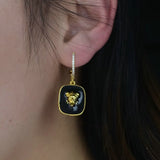 Elegant lion earrings nz