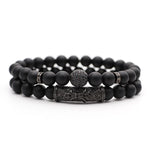 Elegant onyx bracelet Black nz