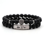 Elegant onyx bracelet Silver nz
